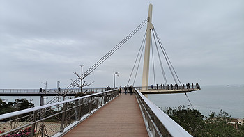 雾行林海步道间，盼归塔上观海边