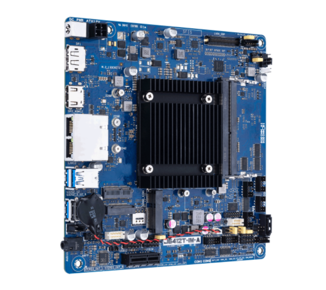 华硕发布 J6412T-IM-A 超薄迷你主板,双LAN、3路显示外接