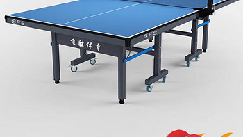 双飞胜乒乓球桌室内标准家用折叠乒乓球台兵兵家庭版乓乒球桌案子