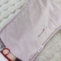 推荐一个粉色暖手袋！暖和的！