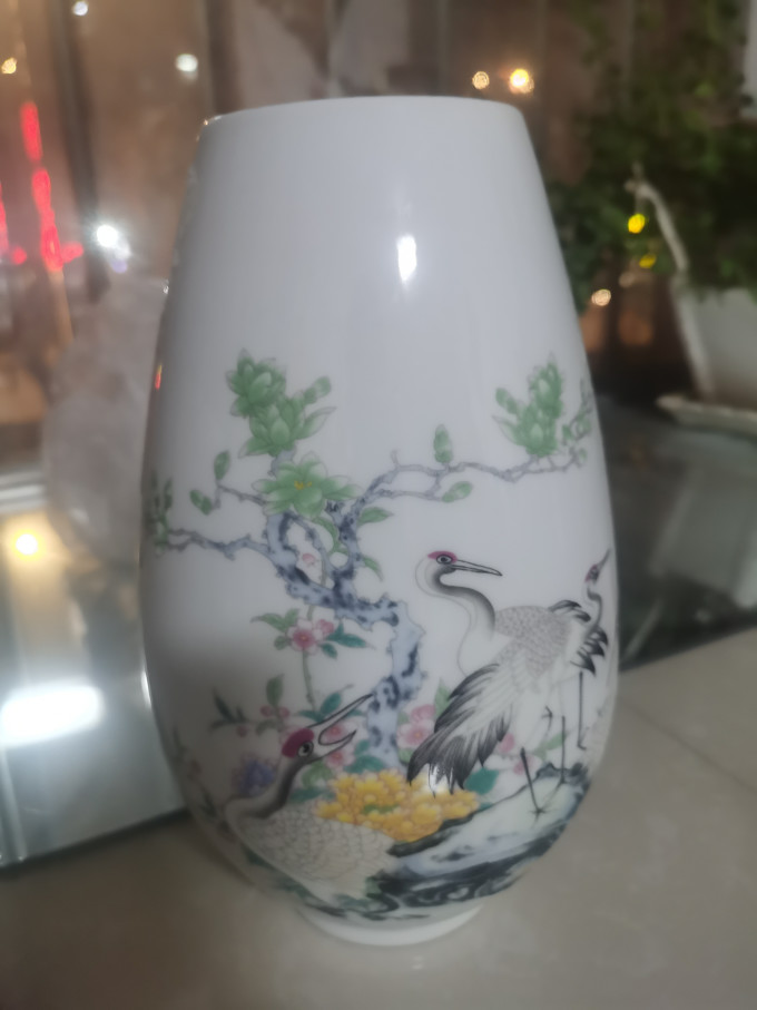 瓷绘轩制花瓶花器