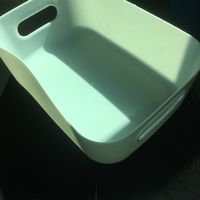 白色简约小收纳盒