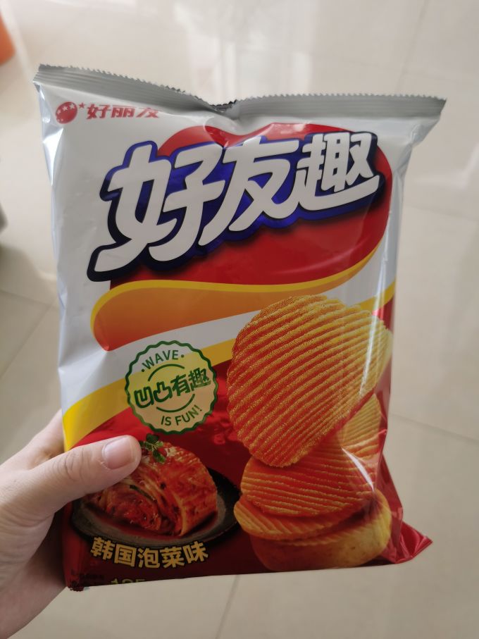 好丽友膨化食品怎么样 好丽友好友趣韩国泡菜味_什么值得买