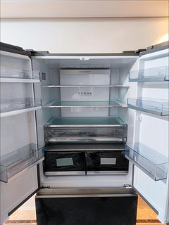 新买的超大容量冰箱终于到了～