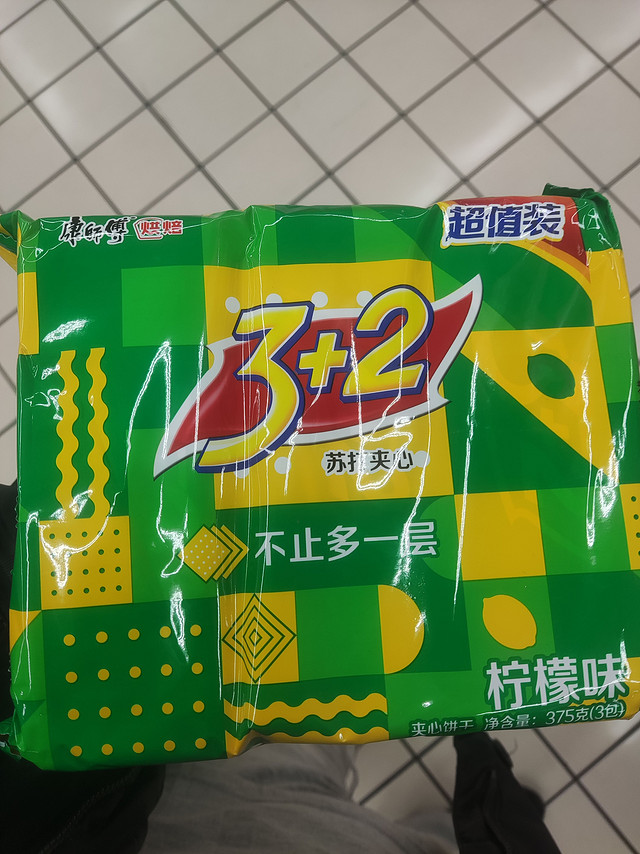 3+2 柠檬味 375g