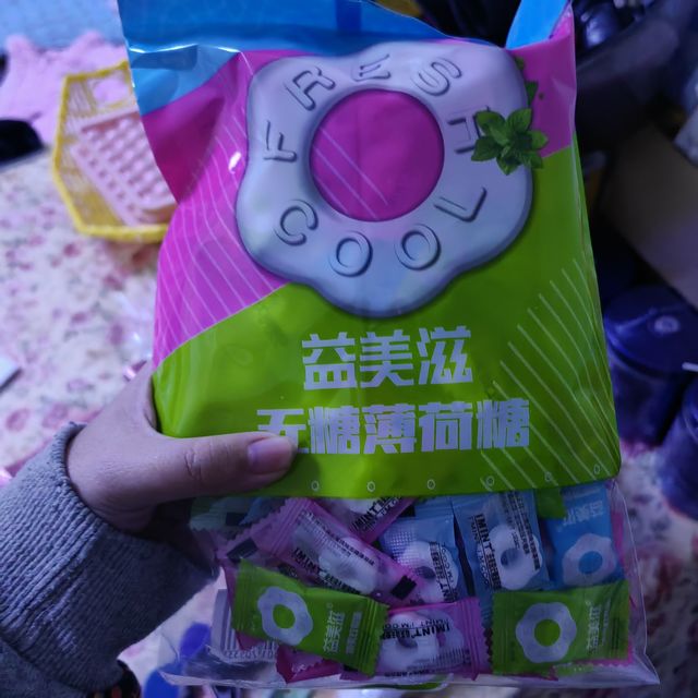 清晰口气家中常备的薄荷糖来了