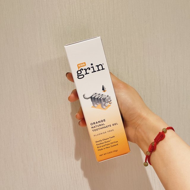 宝宝好物分享｜Grin儿童牙膏