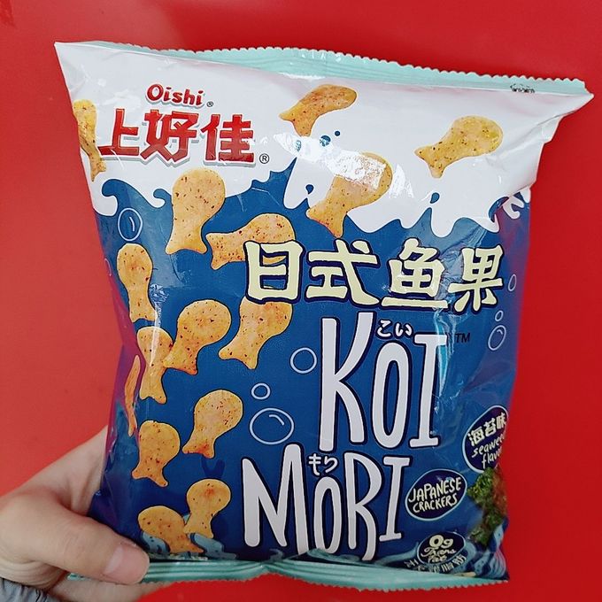 上好佳膨化食品怎麼樣 休閒一刻:香香脆脆的日式魚果_什麼值得買