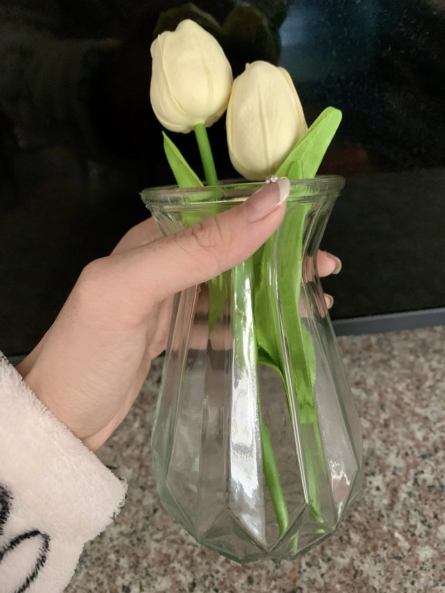 清新简约的玻璃花瓶！好看又划算！