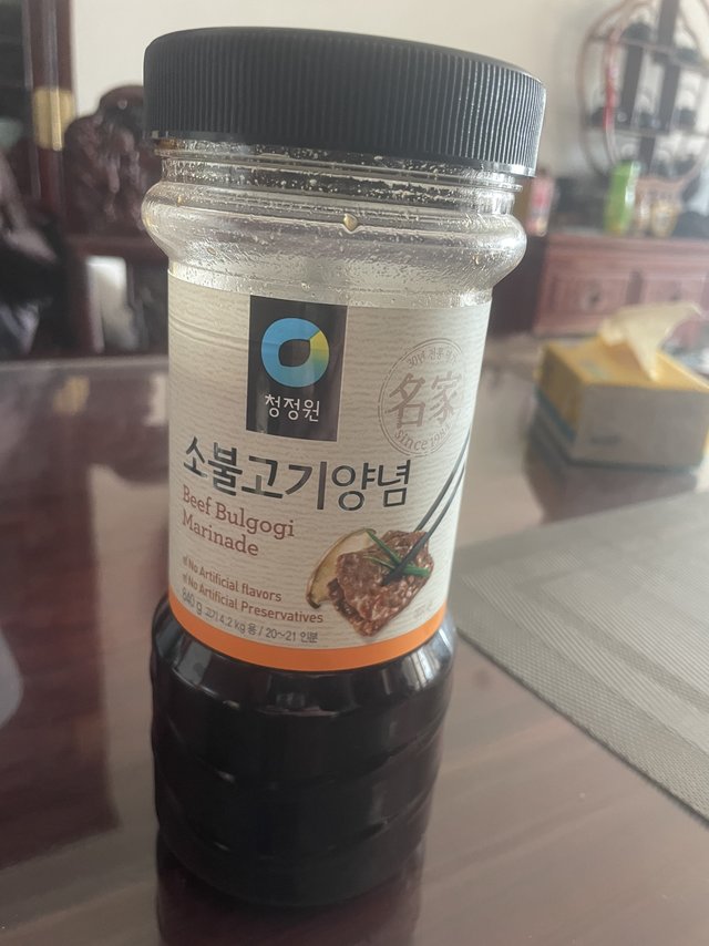 清净园韩国牛排腌料