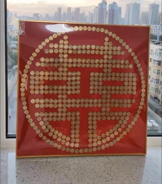 手工制作结婚喜字，满满的都是嘱咐
