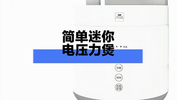 全网首发 篇三十八：简单简洁就是好！迷你电饭煲小家庭适用的康宁WORLD KITCHEN 电压力锅 高压锅 WK-YG2501/KZ