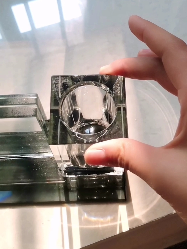 水晶相框摆件兼创意笔筒‼️yyds