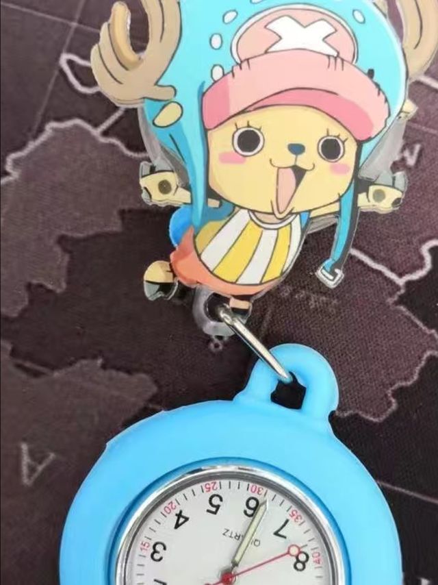 卡通可拉可伸缩护士表挂表胸表