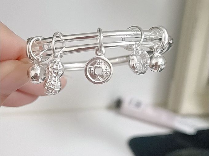 顺钦银楼银手镯/手链/脚链
