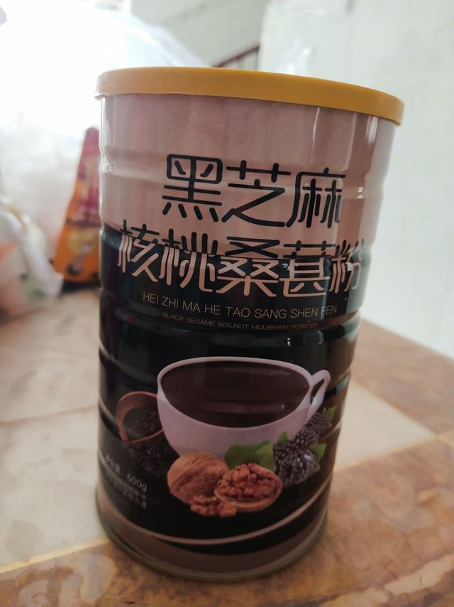 健康营养的黑芝麻糊粉