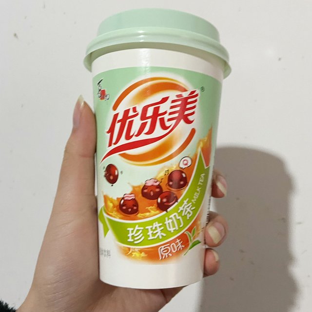 超好喝的珍珠奶茶太爱了