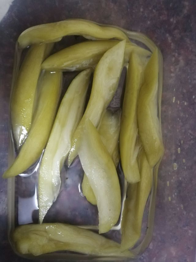 我们这里的腌青芒果干