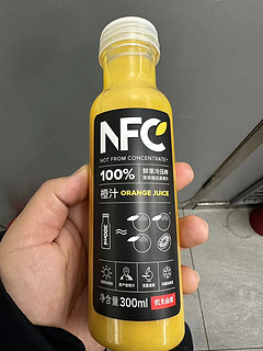 最近一直回购的农夫山泉NFC橙汁