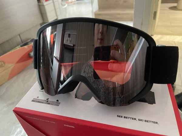 #超高性价比#赛博朋克风！Atomic滑雪眼镜