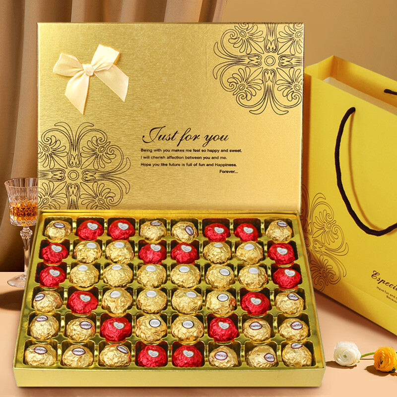 情人节礼物：代表着甜蜜爱情的巧克力！