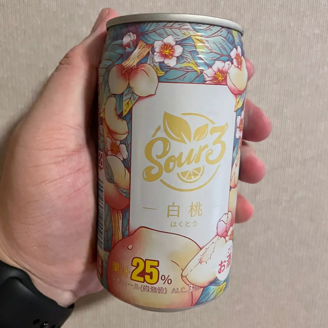 甜面人的酒精日常24：sour3白桃沙瓦鸡尾酒