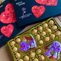 精致又美味的巧克力礼盒，情人节的仪式感满满的