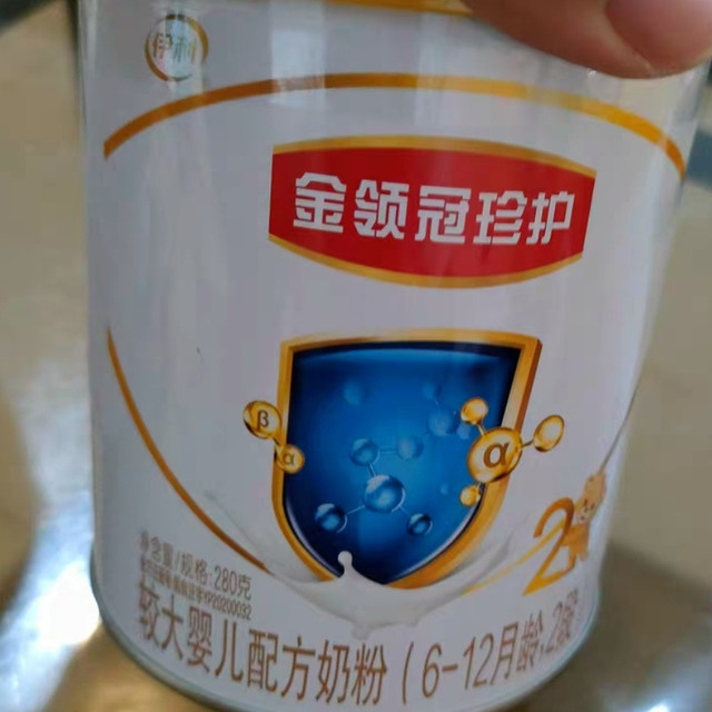 日期非常的新鲜,孩子从出生就一直喝的金领