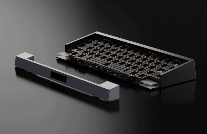 怒喵推出 AM 65 Less 个性机械键盘，前置方向触控设计、可更换前挡板，8段手感可调