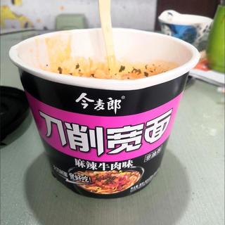 好物分享|今麦郎刀削宽面桶面