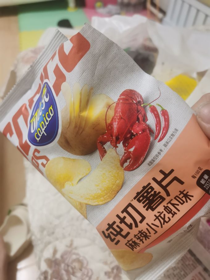 麻辣小龙虾味道的薯片你吃了没
