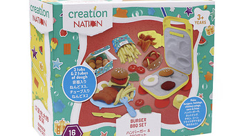 幼儿玩具 篇一：创意黏土，汉堡大师制作大礼包