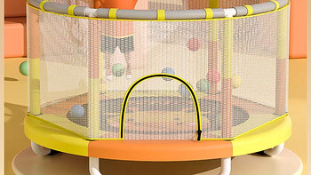 施耐德蹦蹦床家用儿童室内小孩宝宝跳跳床家庭小型护网弹跳床玩具