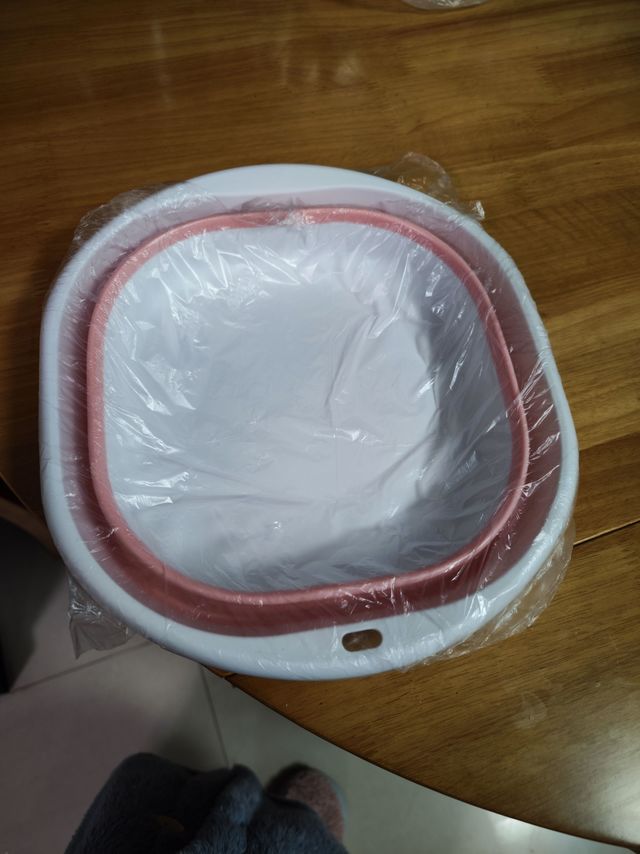 超级好用的折叠脸盆洗脚盆