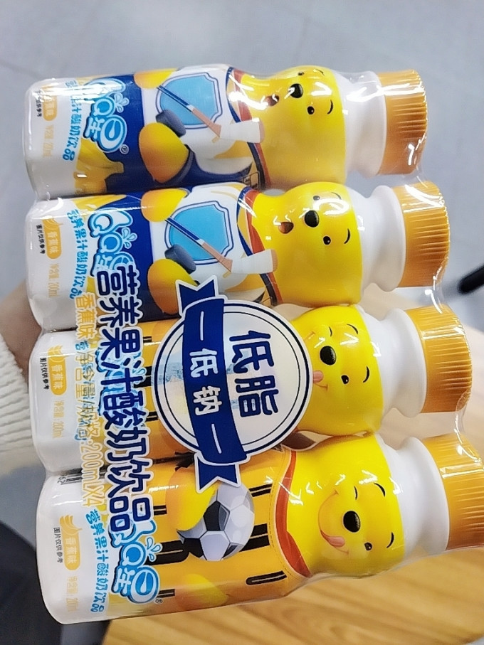 伊利乳饮料怎么样 qq星低脂营养果汁酸奶_什么值得买
