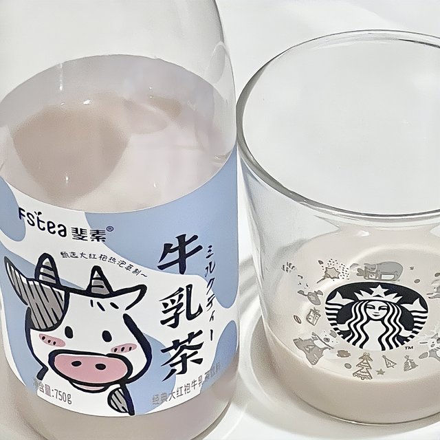 斐素大红袍牛乳茶是真好喝呀