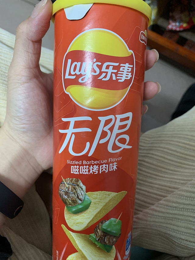 乐事烧烤味的薯片好吃