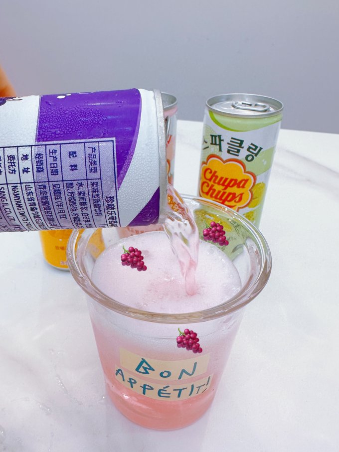 珍啵乐碳酸饮料