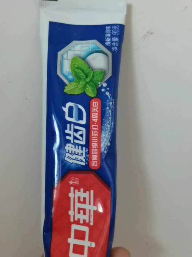 中华牙膏   清新薄荷味