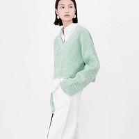 毛衣控 篇七：春天就要穿绿色的羊毛毛衣