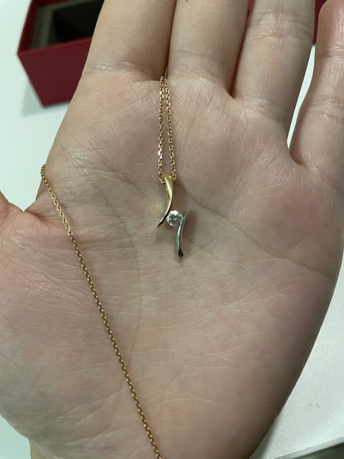 周大福黄金项链