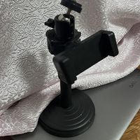 网红打光灯手机支架
