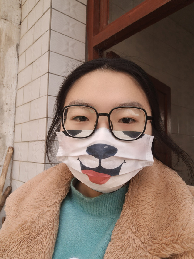 大家猜猜这是什么动物的口罩~