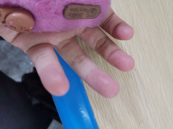 毛绒绒的漂亮小发卡呀