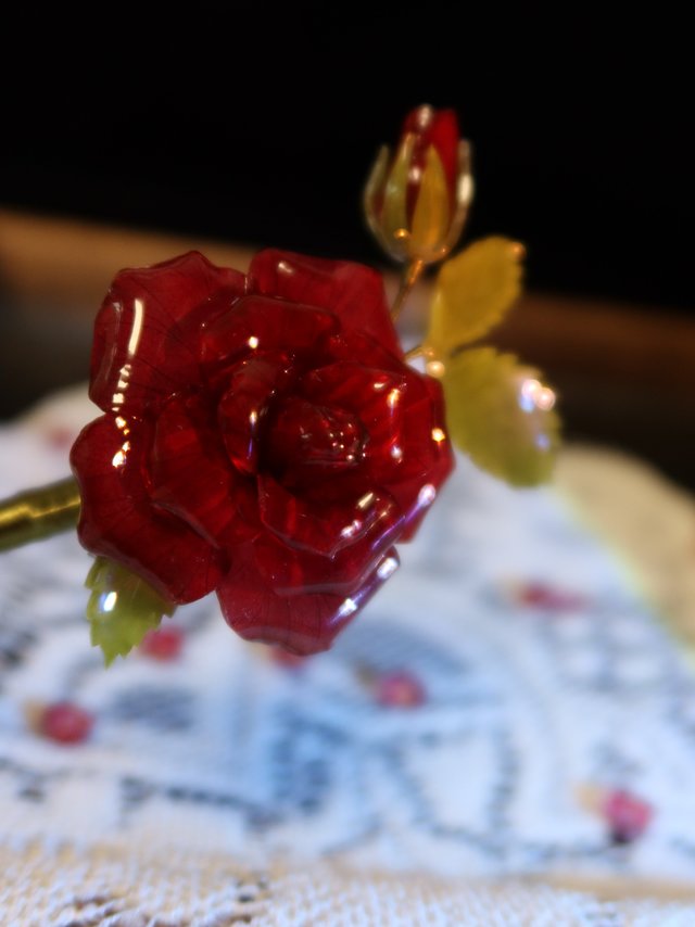 马克笔上色的玫瑰花