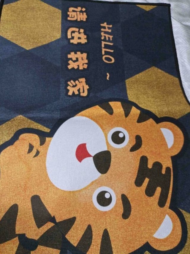 特价买的地垫，材料不厚所以柔软，大小也是