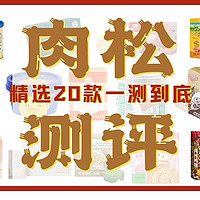 深度评测 篇一：20款肉松超全测评！宝宝的健康下饭神器，究竟怎么选？