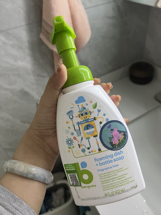 甘尼克的这个奶瓶清洗剂特别好用