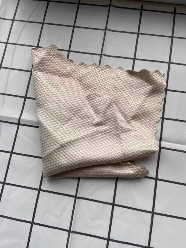 第一次用鱼鳞抹布，真香！太好用了，吸水性