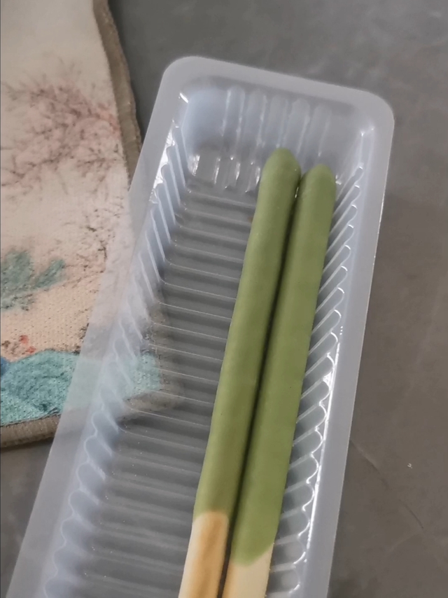 抹茶控喜欢的涂层饼干